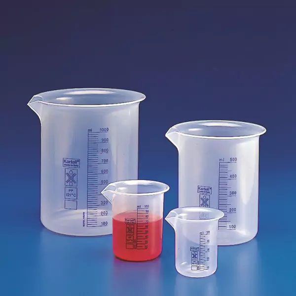 Blue Graduated Beakers Low Form Class B